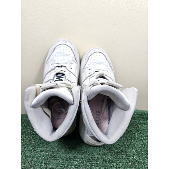 Naked Wolfe Phantom Womens Leather High Top Sneakers White Size 7 - Picture 5 of 13